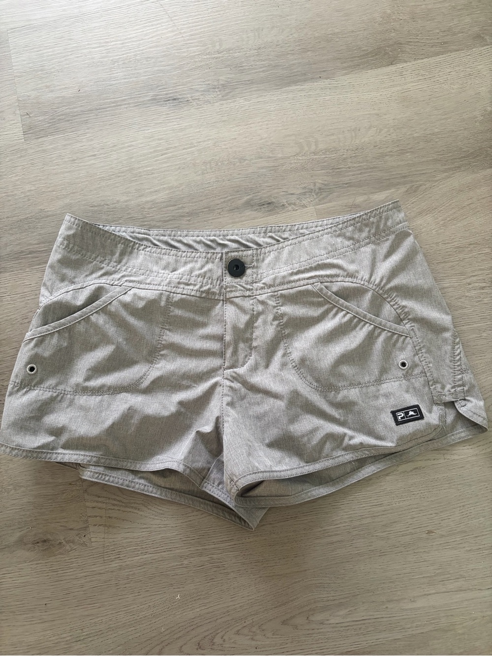 Pelagic Light Gray Women's Shorts